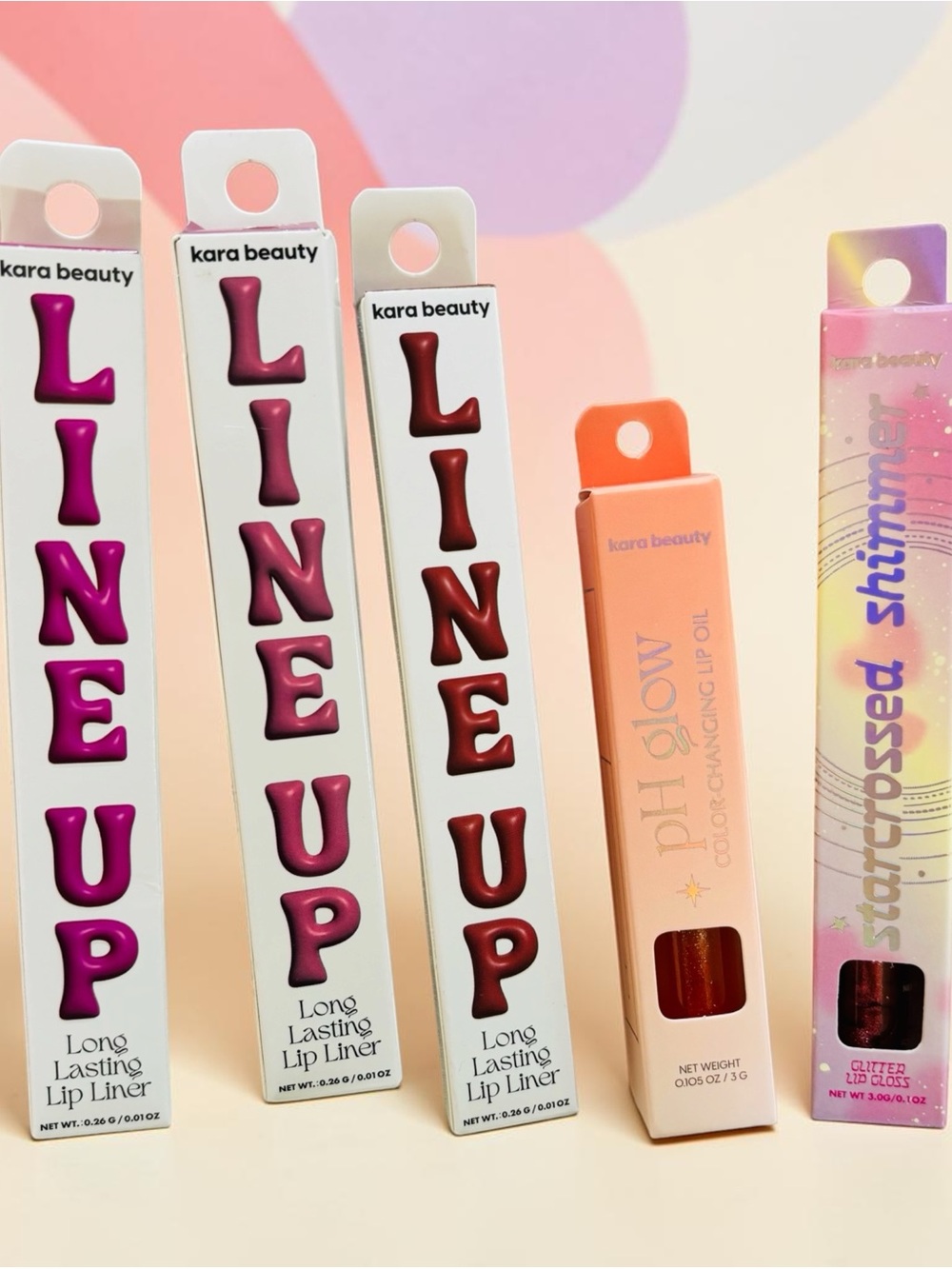 kara beauty 5 pc NWT lippy bundle giftable - Picture 2 of 8